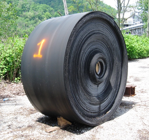 Fabric Conveyor Belt 40 in.  Approx  1280 ft.  Roll No. 1